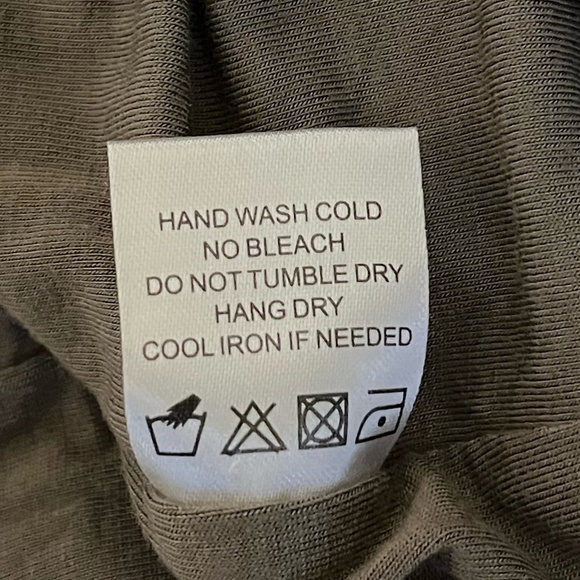 LOVERS + FRIENDS | Union Long Sleeve Lace Up Dress in Moss Green | Size Small - Picture 9 of 9